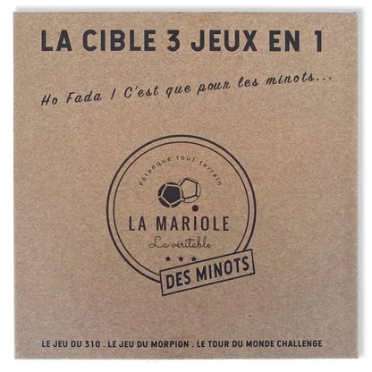 Cible 3 Jeux en 1 - La Mariole des Minots